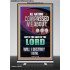 NATIONS COMPASSED ME ABOUT BUT IN THE NAME OF THE LORD WILL I DESTROY THEM  Scriptural Verse Retractable Stand   GWBREAKTHROUGH13014  "30x80"