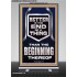 BETTER IS THE END OF A THING THAN THE BEGINNING THEREOF  Scriptural Retractable Stand Signs  GWBREAKTHROUGH13019  "30x80"