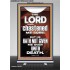 THE LORD HAS NOT GIVEN ME OVER UNTO DEATH  Contemporary Christian Wall Art  GWBREAKTHROUGH13045  "30x80"