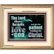 DIRECT YOUR HEARTS INTO THE LOVE OF GOD  Art & Décor Portrait  GWCOV10327  