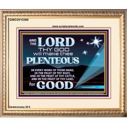 BE PLENTEOUS IN EVERY WORK OF THINE HAND  Children Room  GWCOV10369  "23x18"