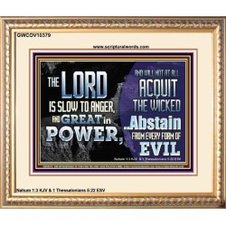 THE LORD GOD ALMIGHTY GREAT IN POWER  Sanctuary Wall Portrait  GWCOV10379  "23x18"