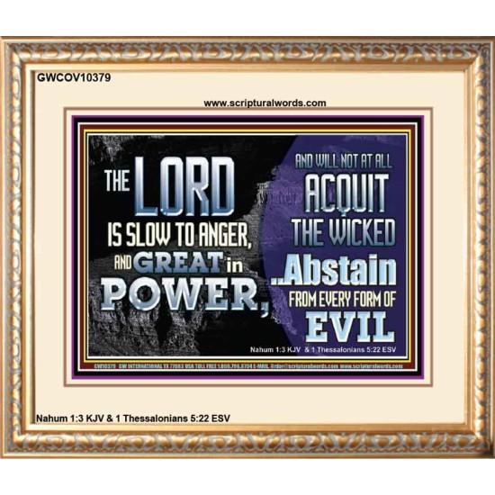 THE LORD GOD ALMIGHTY GREAT IN POWER  Sanctuary Wall Portrait  GWCOV10379  