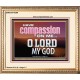HAVE COMPASSION ON ME O LORD MY GOD  Ultimate Inspirational Wall Art Portrait  GWCOV10389  
