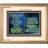 ETERNAL LIFE IS TO KNOW AND DWELL IN HIM CHRIST JESUS  Church Portrait  GWCOV10395  "23x18"