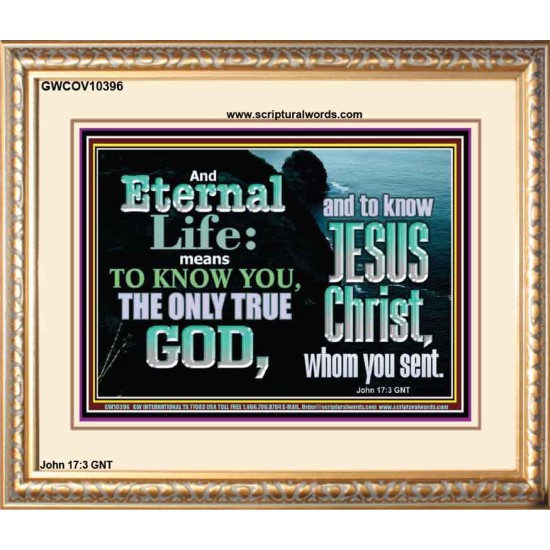 ETERNAL LIFE ONLY THROUGH CHRIST JESUS  Children Room  GWCOV10396  