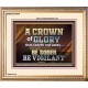 CROWN OF GLORY FOR OVERCOMERS  Scriptures Décor Wall Art  GWCOV10440  