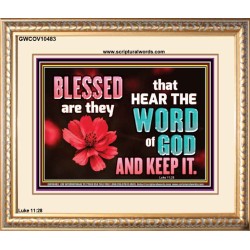 BE DOERS AND NOT HEARER OF THE WORD OF GOD  Bible Verses Wall Art  GWCOV10483  "23x18"