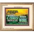 THE WORD OF THE LORD ENDURETH FOR EVER  Christian Wall Décor Portrait  GWCOV10493  "23x18"