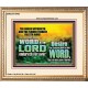 THE WORD OF THE LORD ENDURETH FOR EVER  Christian Wall Décor Portrait  GWCOV10493  