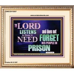 THE LORD NEVER FORGET HIS CHILDREN  Christian Artwork Portrait  GWCOV10507  "23x18"