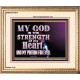 JEHOVAH THE STRENGTH OF MY HEART  Bible Verses Wall Art & Decor   GWCOV10513  