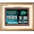BLESSED IS THE MAN WHOSE STRENGTH IS IN THE LORD  Christian Paintings  GWCOV10560  "23x18"