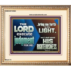 BRING ME FORTH TO THE LIGHT O LORD JEHOVAH  Scripture Art Prints Portrait  GWCOV10563  "23x18"
