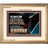 JEHOVAH ALMIGHTY THE GREATEST POWER  Contemporary Christian Wall Art Portrait  GWCOV10568  "23x18"