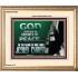 GOD SHALL GIVE YOU AN ANSWER OF PEACE  Christian Art Portrait  GWCOV10569  "23x18"