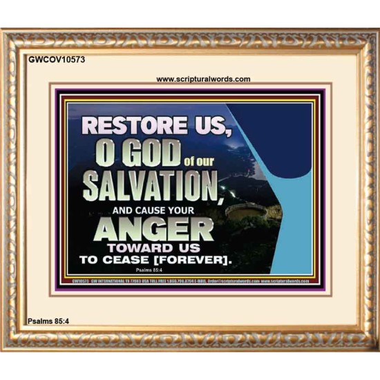 GOD OF OUR SALVATION  Scripture Wall Art  GWCOV10573  