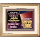 OUR GOD WHOM WE SERVE IS ABLE TO DELIVER US  Custom Wall Scriptural Art  GWCOV10602  