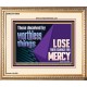 THOSE DECEIVED BY WORTHLESS THINGS LOSE THEIR CHANCE FOR MERCY  Church Picture  GWCOV10650  