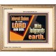 JEHOVAH SHALOM IS THE LORD OUR GOD  Ultimate Inspirational Wall Art Portrait  GWCOV10662  