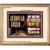 JEHOVAHJIREH THE PROVIDER FOR OUR LIVES  Righteous Living Christian Portrait  GWCOV10714  "23x18"