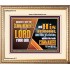 DILIGENTLY KEEP THE COMMANDMENTS OF THE LORD OUR GOD  Ultimate Inspirational Wall Art Portrait  GWCOV10719  "23x18"