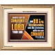 DILIGENTLY KEEP THE COMMANDMENTS OF THE LORD OUR GOD  Ultimate Inspirational Wall Art Portrait  GWCOV10719  