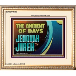 THE ANCIENT OF DAYS JEHOVAH JIREH  Scriptural Décor  GWCOV10732  "23x18"