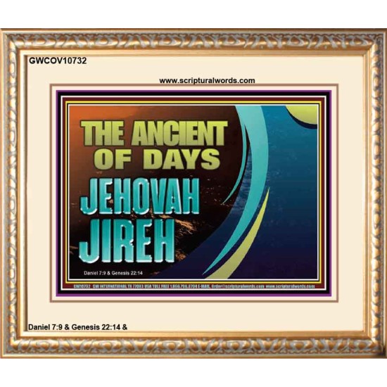 THE ANCIENT OF DAYS JEHOVAH JIREH  Scriptural Décor  GWCOV10732  