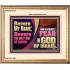REVERE MY NAME AND REVERENTLY FEAR THE GOD OF ISRAEL  Scriptures Décor Wall Art  GWCOV10734  "23x18"
