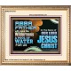 ABBA FATHER WILL MAKE OUR WILDERNESS A POOL OF WATER  Christian Portrait Art  GWCOV10737  