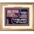 ABBA FATHER SHALL SCATTER ALL OUR ENEMIES AND WE SHALL REJOICE IN THE LORD  Bible Verses Portrait  GWCOV10740  "23x18"