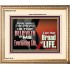 HE THAT BELIEVETH ON ME HATH EVERLASTING LIFE  Contemporary Christian Wall Art  GWCOV10758  "23x18"