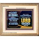 THE WORD OF THE LORD IS CERTAIN AND IT WILL HAPPEN  Modern Christian Wall Décor  GWCOV10780  