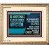 BE A LOVER OF STRANGERS WITH BROTHERLY AFFECTION FOR THE UNKNOWN GUEST  Bible Verse Wall Art  GWCOV12068  "23x18"