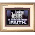 LOOKING UNTO JESUS THE AUTHOR AND FINISHER OF OUR FAITH  Décor Art Works  GWCOV12116  "23x18"
