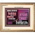 THE MERCY OF OUR LORD JESUS CHRIST UNTO ETERNAL LIFE  Christian Quotes Portrait  GWCOV12117  "23x18"