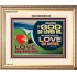 GOD LOVES US WE OUGHT ALSO TO LOVE ONE ANOTHER  Unique Scriptural ArtWork  GWCOV12128  "23x18"