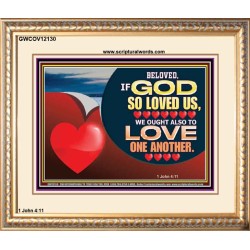 BELOVED IF GOD SO LOVED US  Custom Biblical Paintings  GWCOV12130  "23x18"