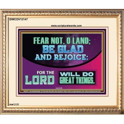 THE LORD WILL DO GREAT THINGS  Custom Inspiration Bible Verse Portrait  GWCOV12147  "23x18"