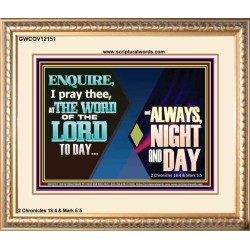 THE WORD OF THE LORD TO DAY  New Wall Décor  GWCOV12151  "23x18"