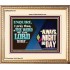 THE WORD OF THE LORD TO DAY  New Wall Décor  GWCOV12151  "23x18"