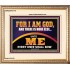 UNTO ME EVERY KNEE SHALL BOW  Scripture Wall Art  GWCOV12176  "23x18"