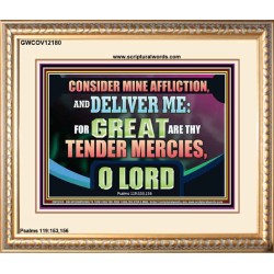 GREAT ARE THY TENDER MERCIES O LORD  Unique Scriptural Picture  GWCOV12180  "23x18"