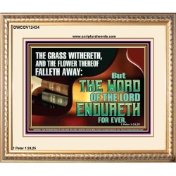 THE WORD OF THE LORD ENDURETH FOR EVER  Sanctuary Wall Portrait  GWCOV12434  "23x18"