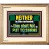 NEITHER BE THOU CONFOUNDED  Encouraging Bible Verses Portrait  GWCOV12711  "23x18"