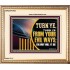 TURN FROM YOUR EVIL WAYS  Religious Wall Art   GWCOV12952  "23x18"