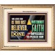 AS THOU HAST BELIEVED, SO BE IT DONE UNTO THEE  Bible Verse Wall Art Portrait  GWCOV12958  