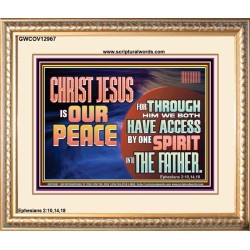 CHRIST JESUS IS OUR PEACE  Christian Paintings Portrait  GWCOV12967  "23x18"