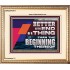 BETTER IS THE END OF A THING THAN THE BEGINNING THEREOF  Contemporary Christian Wall Art Portrait  GWCOV12971  "23x18"